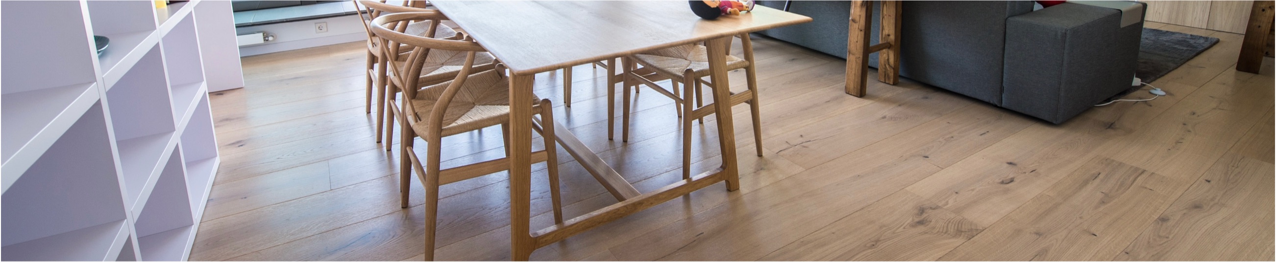 Exclusive oak flooring